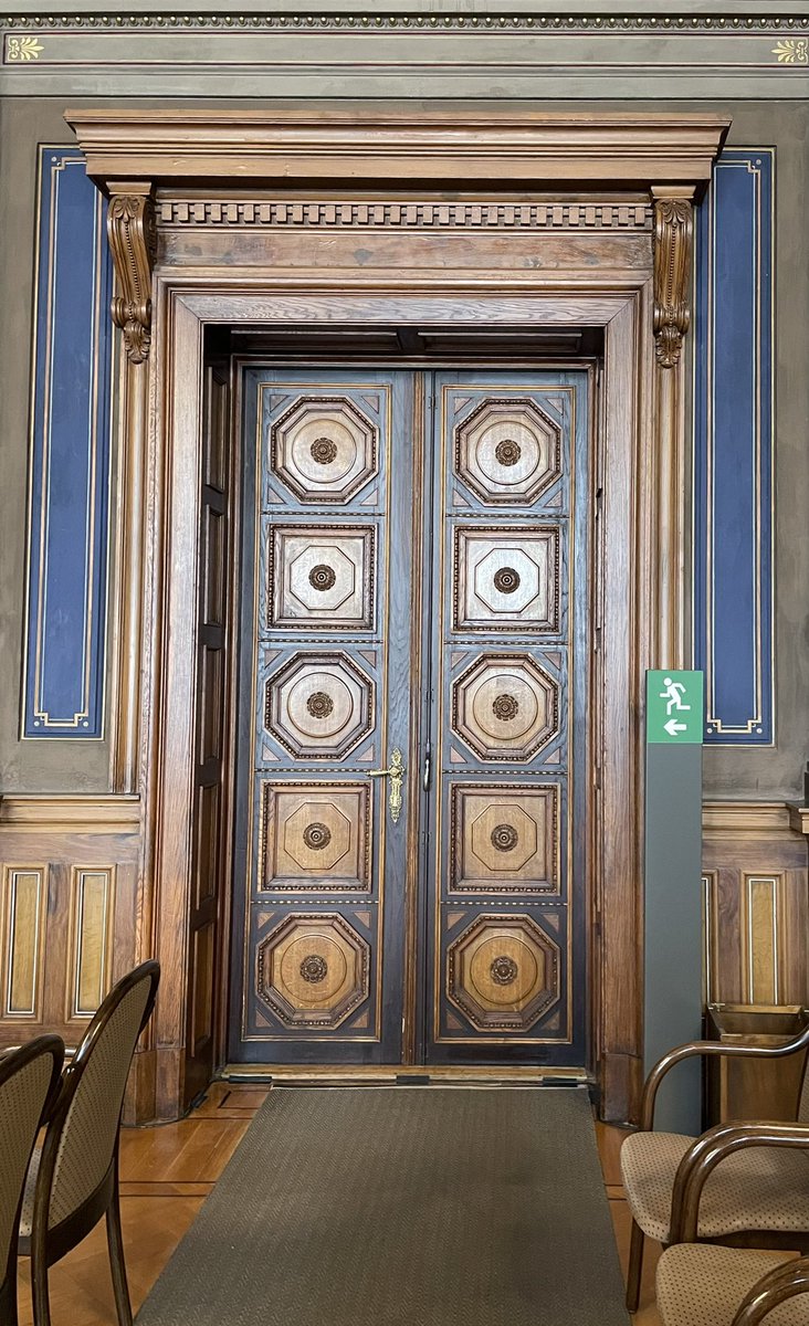 lasersilma's tweet photo. It was an open doors day for friends and family at work today, so I took pics of these closed doors. ☺️ #doorwaysofhelsinki https://t.co/OpAmZ5qC7j