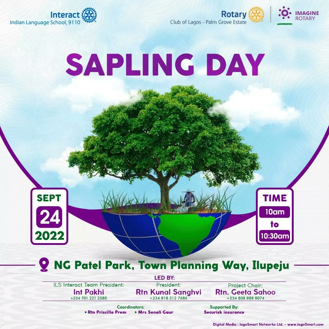 ils_lagos's tweet photo. Interact Club of I.L.S along with Rotary Club of Palmgrove state have planted saplings in  Shri N G Patel park. The saplings were collected from students during the week and on Saturday Saplings were planted with utmost care in the presence of Rotary members. https://t.co/P5FFfds69h