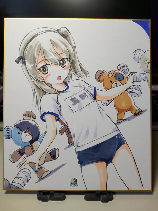 壁画+愛里寿は何度でも描きたい気分。 