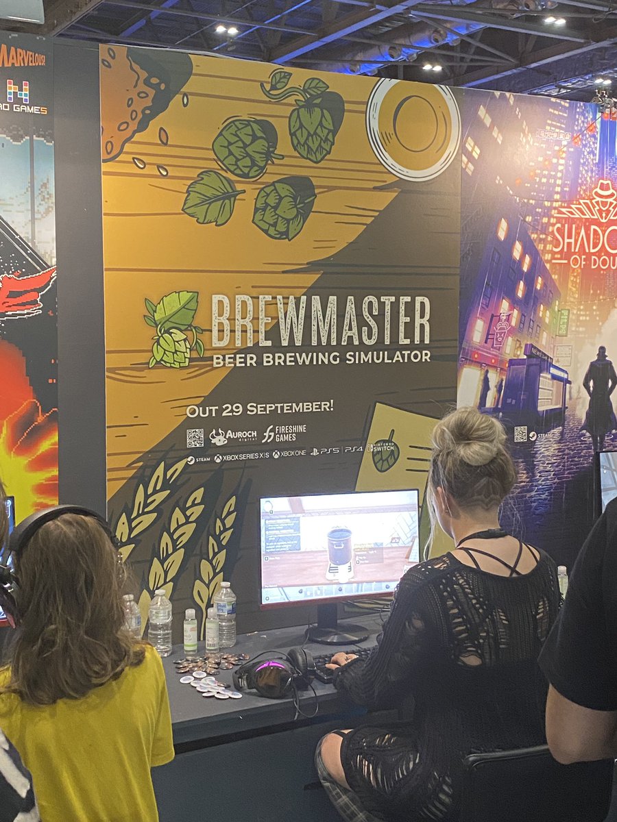 Two of our favourite things combine

Beer + Sim Game = FUN 🍻 

Over at @FireshineGames get a brew on!

#EGX2022 #fireshine #gamingexpo