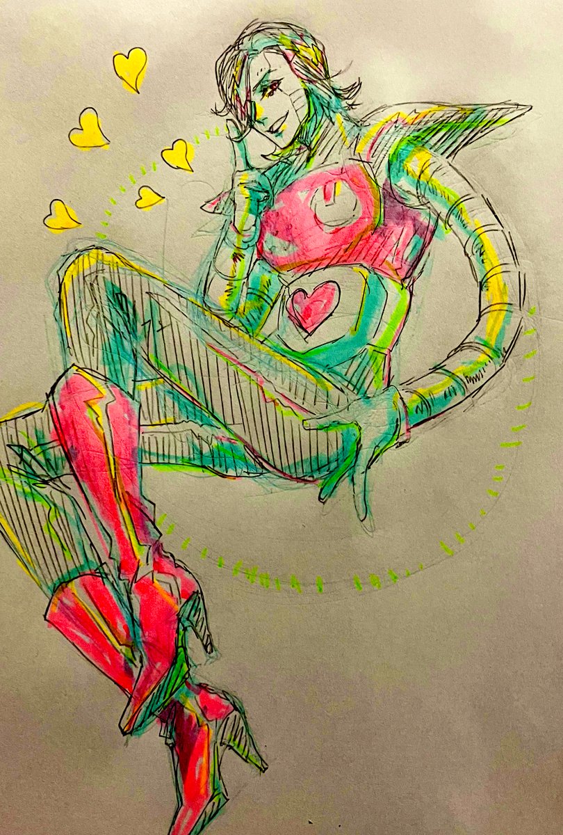 「メタトン!2枚目はお顔アップ 」|さきとのイラスト