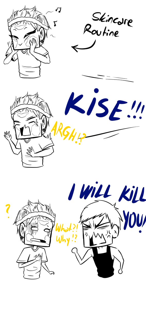 MakingItTruee's tweet photo. "FCKING BLONDIE!!!!" #MakingItTrue #Chibi #Anime #Manga #Artist #Art #DigitalArt #DigitalArtist #Drawing #Comic #SpreadLove #Aomine #AomineDaiki #Kise #KiseRyouta #KNB #kurokonobasket #Yaoi https://t.co/SK4wJq3CgZ