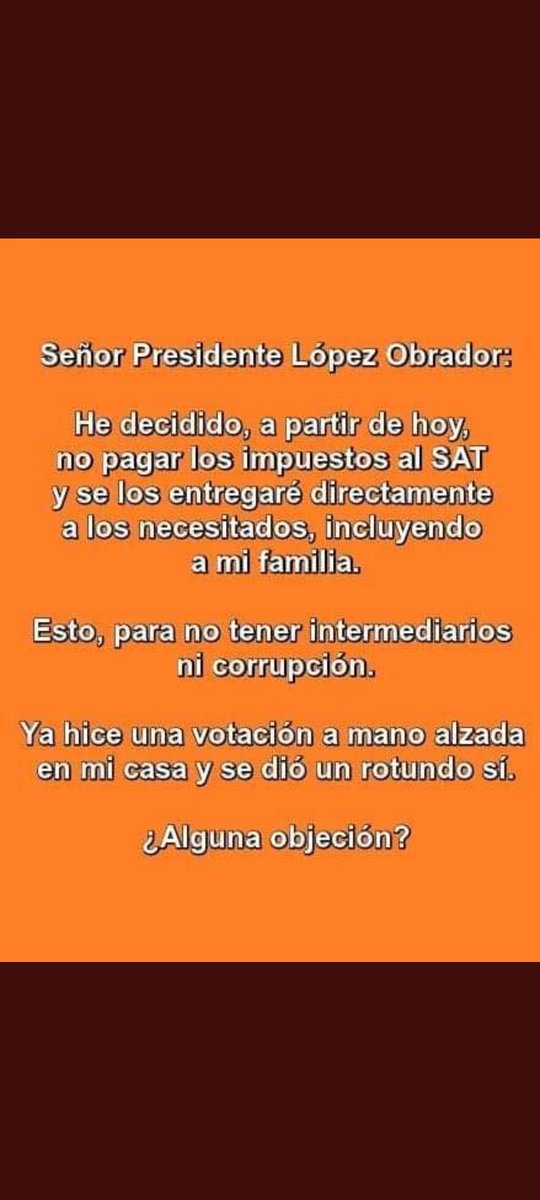 cheteterete's tweet photo. Esto si ayudará a mi Economía y no a mantener gente improductiva. https://t.co/Pu1xS547UT