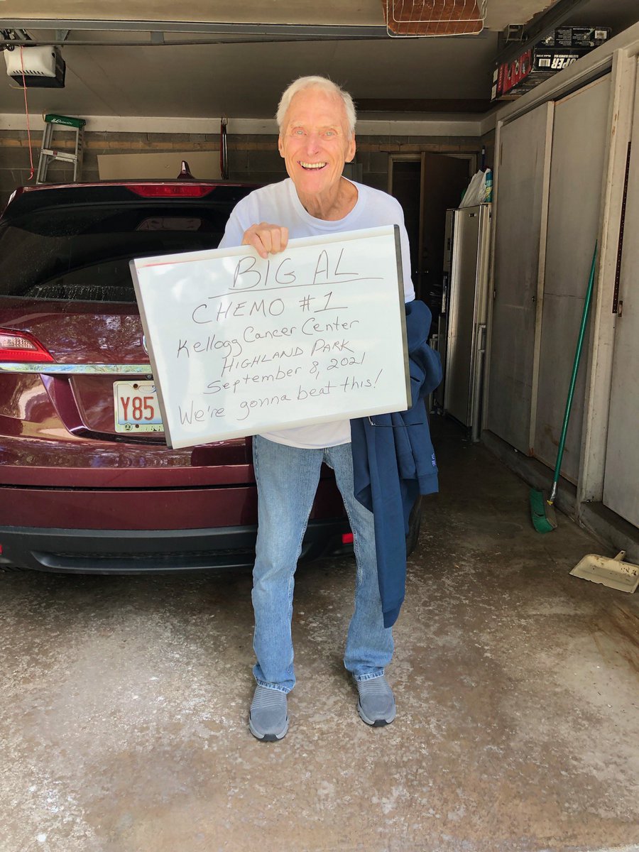 danwiederer's tweet image. This is *easily* my least favorite picture of all time. By a mile.
My dad was nervous but still so eager and confident to fight cancer. He was never given a fair shot and was gone 16 days later.
Today is the anniversary of that brutal farewell.