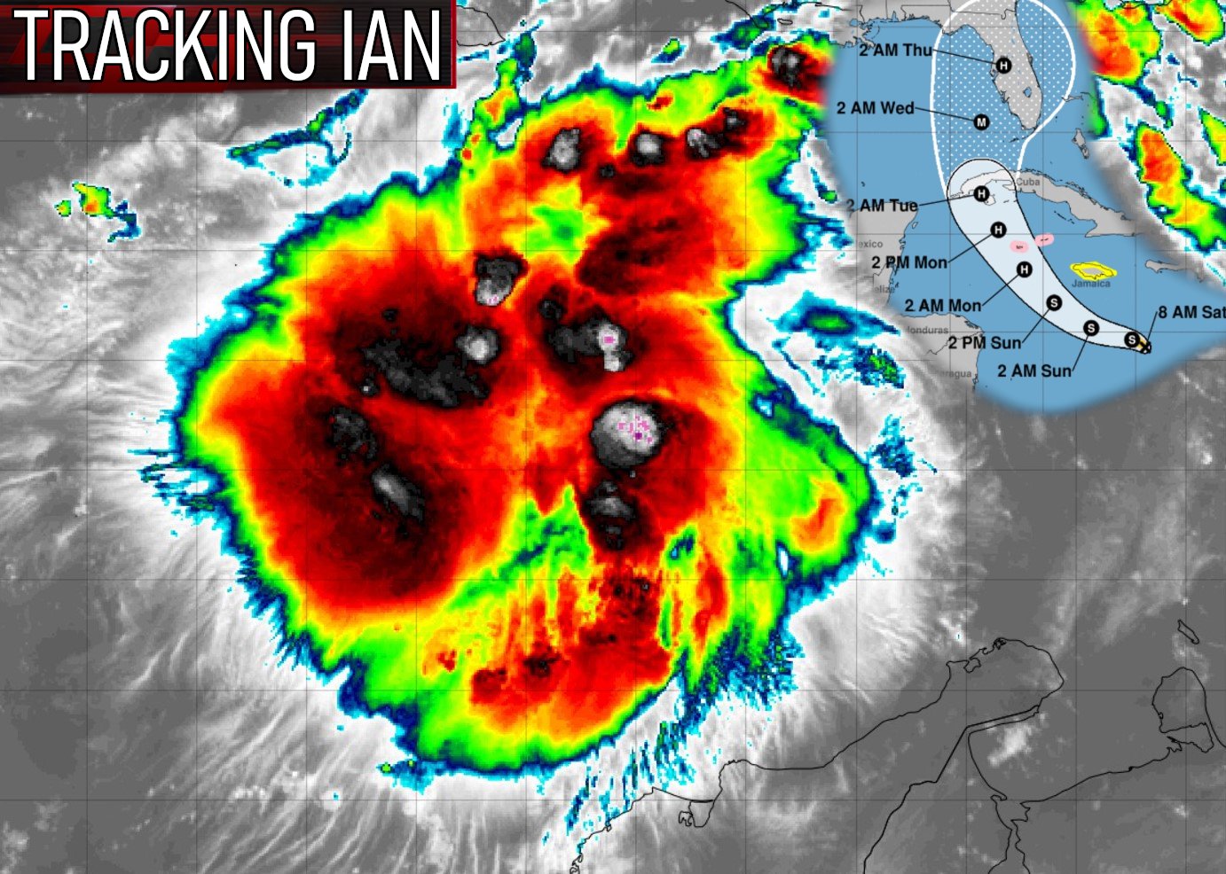Live Storm Chasers on Twitter "🌀Tracking Ian🌀 Early next week, Ian is