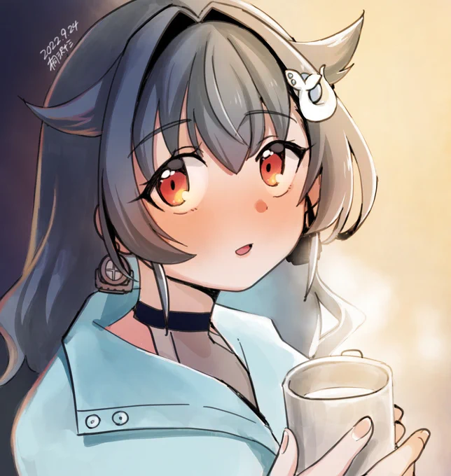 迅鯨ちゃんと野営 