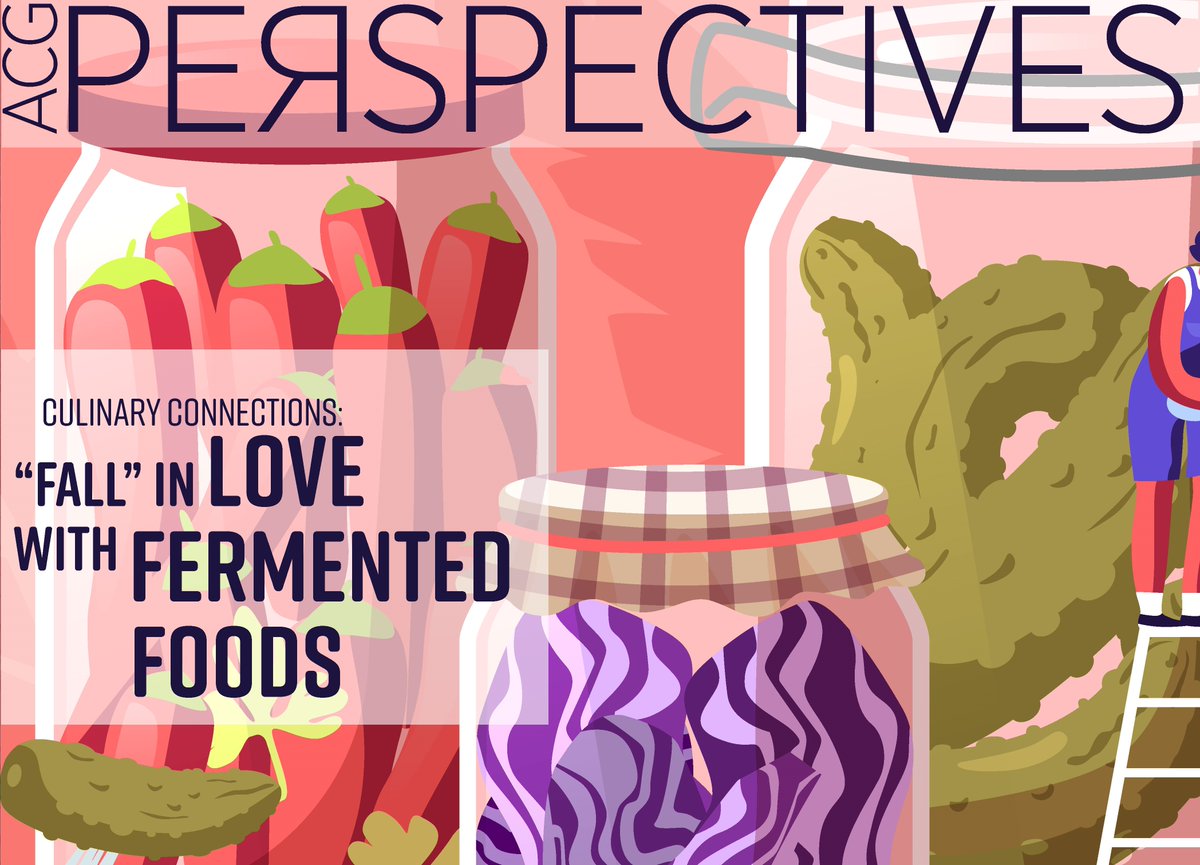 In the new issue of ACG MAGAZINE—'Fall' in Love with Fermented Foods Vibrant recipes celebrating good-for-your-gut fermentation. Explore recs from colleagues and start a culinary adventure this weekend! 🥗 issuu.com/amcollegegastr… @DCharabaty @PolypPicker_MD @theguthealthmd
