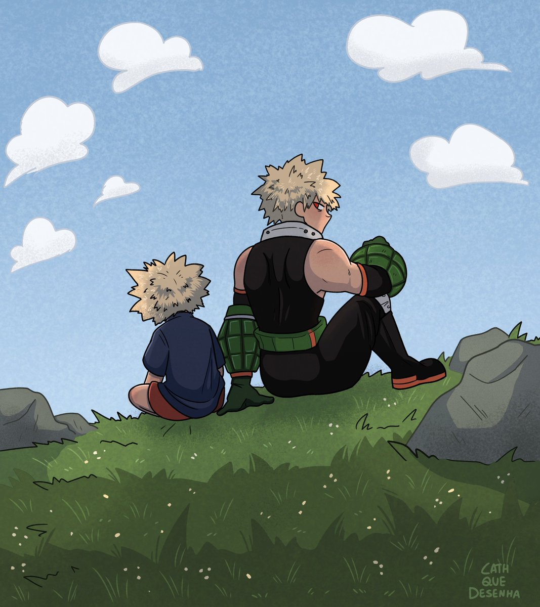 Cathquedesenha's tweet photo. gift for @setewbro 
#bnha https://t.co/NeE6U4wTgE