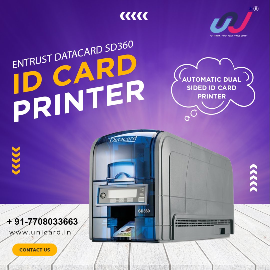 UnicardL's tweet photo. Entrust Datacard SD360 Automatic Dual Sided ID Card Printer
#unicard #idcard #idcardprinter #cardprinter #idcardprinters #datacardprinter #datacard #school #college #office https://t.co/odCqJGruvZ