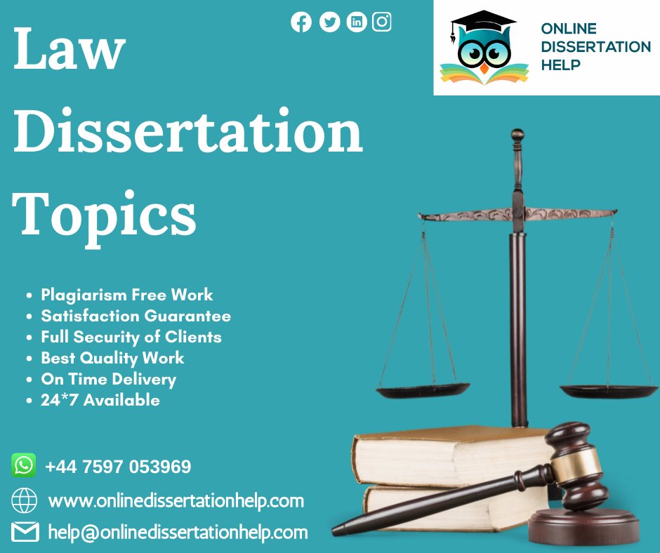Dissertation003's tweet image. Be confident! Because you choose our
Law Dissertation Topics!
Contact Us Now:
#lawdissertation #lawdissertationtopics #lawassignmenthelp #commerciallawassignmentessayhelp #commerciallawassignmenthelp #commerciallawassignmentessay #assignmenthelp #help #onlinedissertationhelp