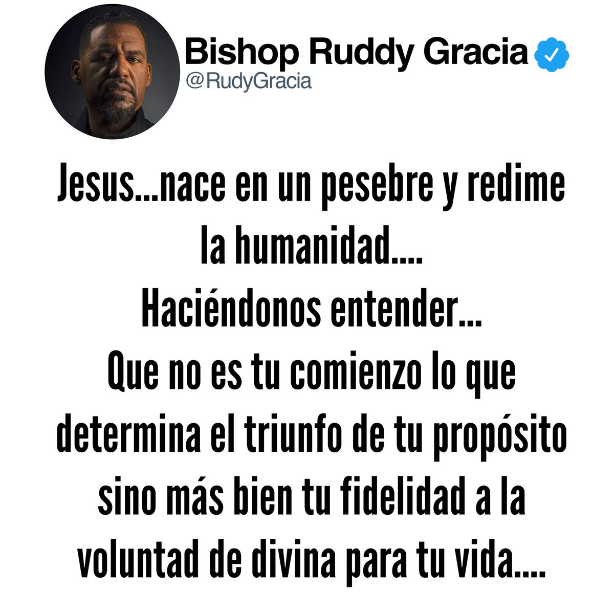 RudyGracia's tweet photo. “Aunque tu comienzo haya sido pequeño tu postrer estado será grande”Job8:7 https://t.co/OrhsvMNXtO
