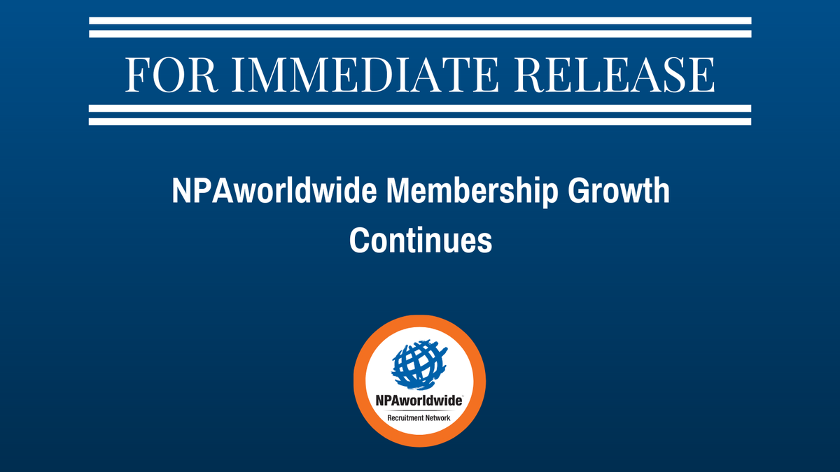 NPAworldwide's tweet photo. Congratulations to our newest #NPAworldwide members! https://t.co/UmapeeStdU  #recruitment #recruitmentnews https://t.co/nk6SxpsFGJ