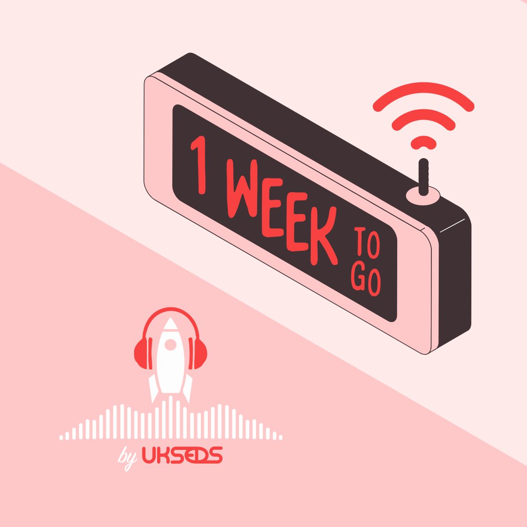 UKSEDS's tweet photo. Just 7 more days until UKSEDSβs official podcast, βPreparing For Launchβ returns! π€© We are so excited to share with you all of our amazing guests and stories! Season 1 is now on Spotify, Apple Podcasts, and on the UKSEDS YouTube channel! π»π§ #ukseds #podcast #preparingforlaunch https://t.co/tLnDsuBXCj
