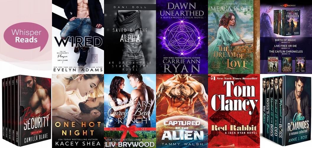 Whisper_Reads's tweet photo. Check out the deals for this week, from NYT and USA Today bestselling authors:
https://t.co/Adir1b4UDJ
#freebie #books #bookdeals #Free #library #freeromance #freebestseller #amazingbooks #freebies &amp; #Deals
#freebestseller #amazing
#freebestseller #amazingbooks #freebies &amp; #deal https://t.co/qFFHOBxuHD