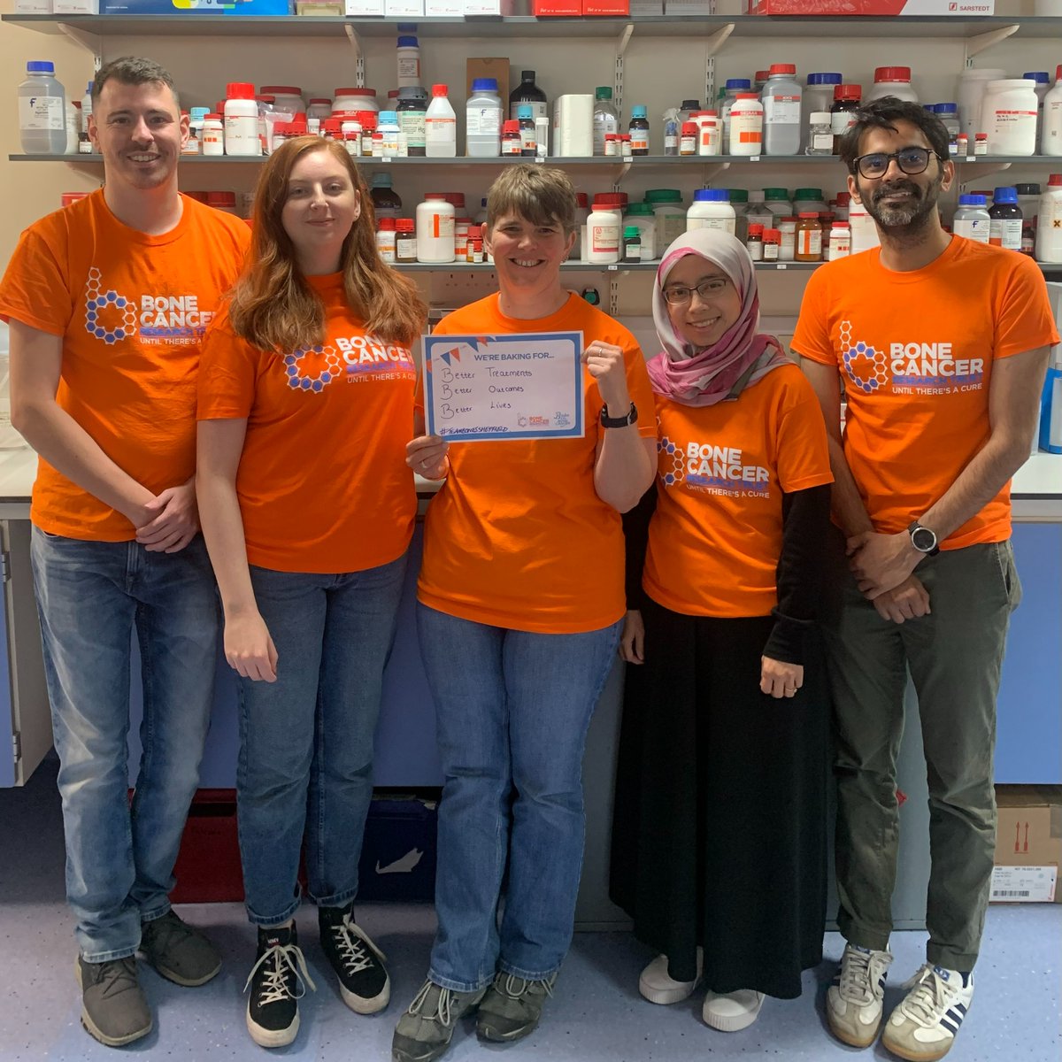 BCRT's tweet photo. There's only 3 weeks until we Bake for a Breakthrough! Help us to reach our target of £25,000... enough DOUGH to fund an Ideas Research Grant 🔬🧪 Sign up now and receive your FREE ‘bun-filled’ Bake it for Bone Cancer pack 👉https://t.co/pGgcH9HXPn #BIFBC #UntilTheresACure https://t.co/ajXl1buxCe