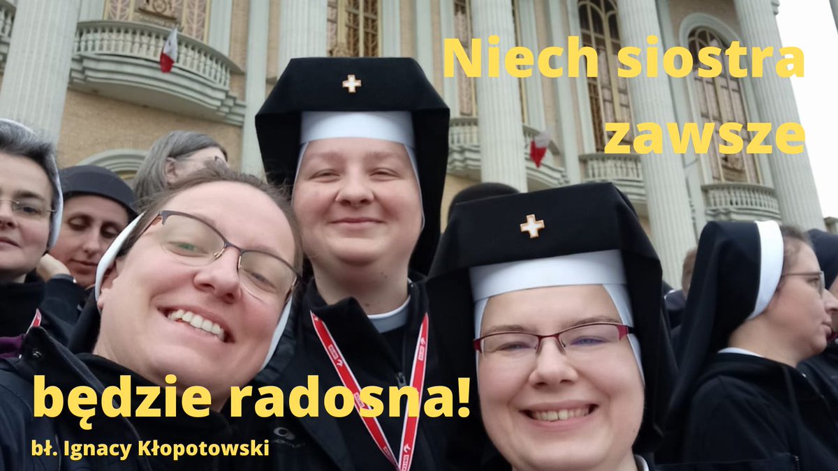 Loretanki's tweet photo. Kolejny dzień #kongersmłodychkonsekrowanych! Jest #radość! 
#loretanki #ignacykłopotowski #zyciezakonne https://t.co/VRfQwdgNFp
