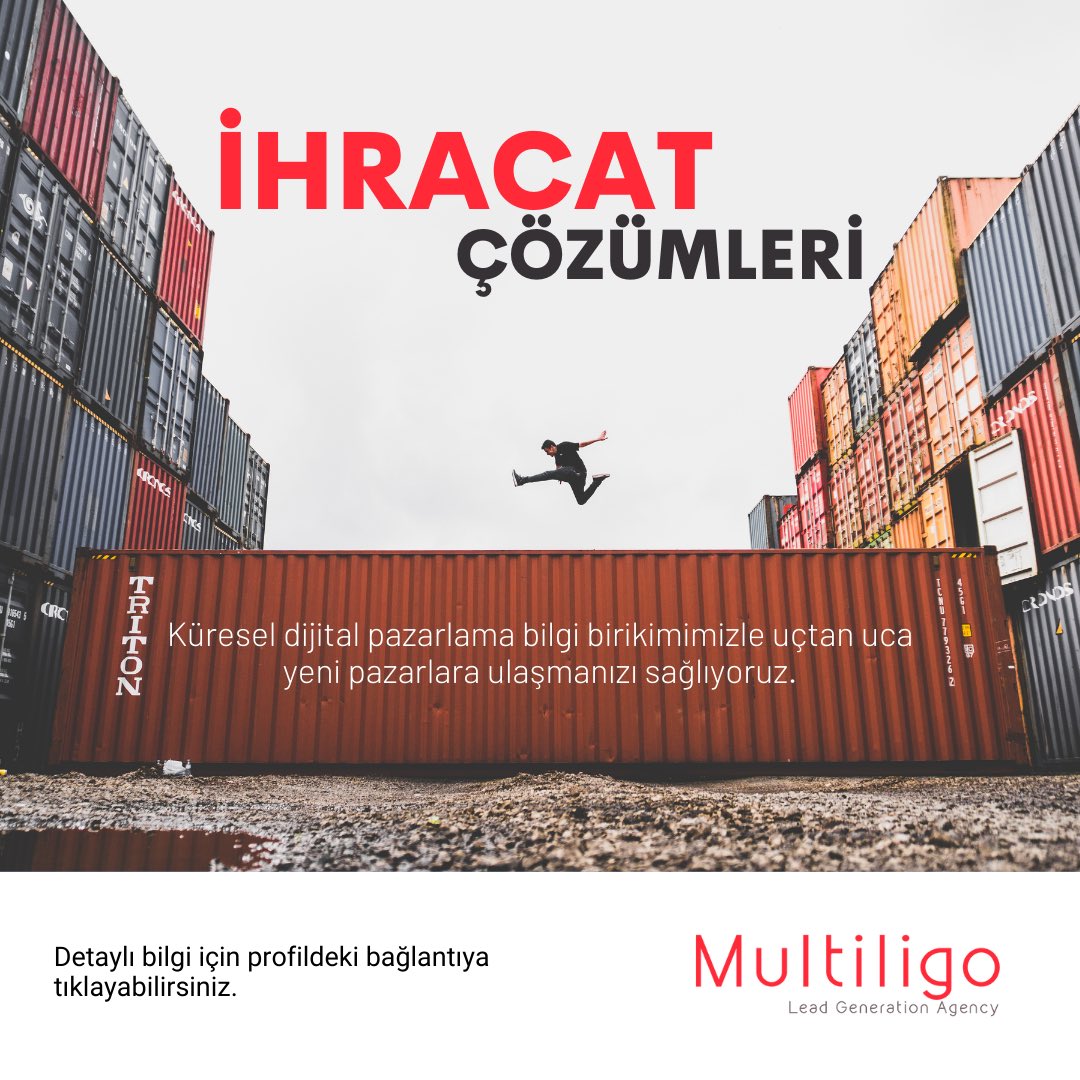 MultiligoAgency's tweet photo. Multiligo, küresel dijital pazarlama bilgi birikimiyle uçtan uca yeni pazarlara ulaşmanızı sağlar.

#multiligo #agency #multiligoagency #dijitalajans #digitalagency #reklamajansı #reklamcılık #dijitalreklam #dijitalpazarlama #digitalmarketing #reklam #advertisement #socialmedia https://t.co/o6lNfTdjbB