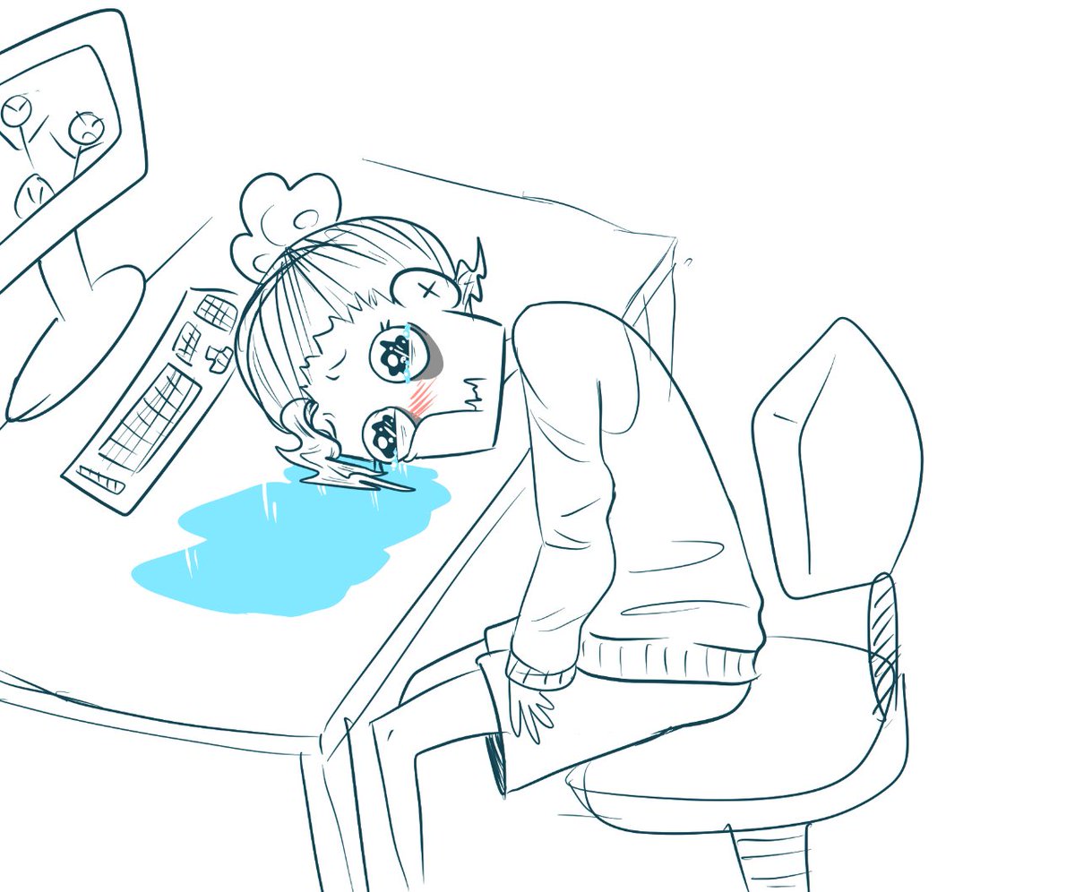 MakingItTruee's tweet photo. When you start to work for 5 minutes and think about quitting the job #MakingItTrue #Chibi #Anime #Manga #Artist #Art #DigitalArt #DigitalArtist #Drawing #Comic #SpreadLove #Meme #Job https://t.co/OPKuVdjRiW