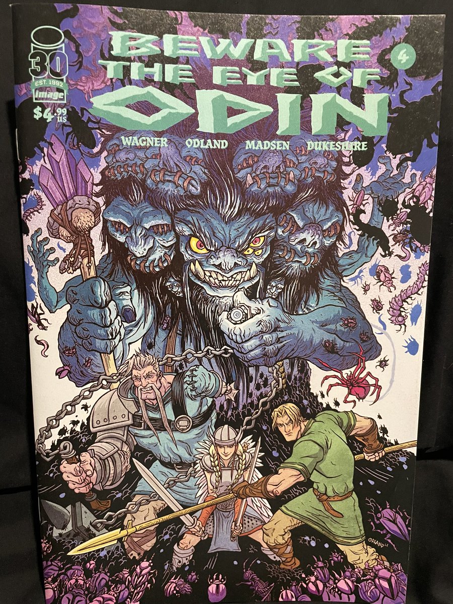 A hero falls and a quest is completed. Beware the Eye of Odin 4 @imagecomics @doug_wagner @theodland  #michellemadsen @edukedw

bit.ly/3LHZtiw