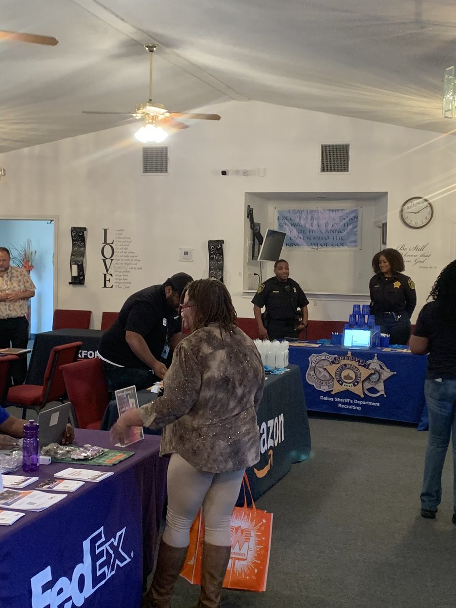Come visit the New Light Church in Mesquite!! 1300 S Beltline Road. Great Job Fair..