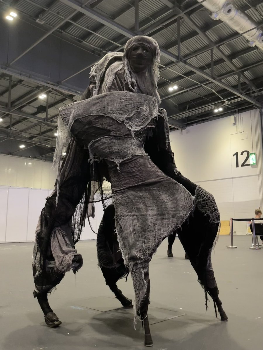 Our most.. intriguing visitor so far at #EGX 
 👁👄👁