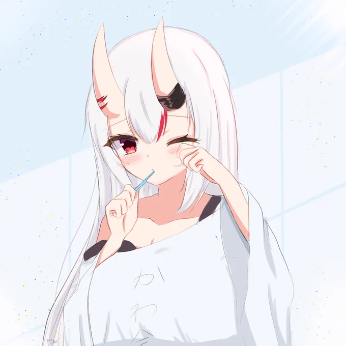 寝起きお嬢#ホロメンワンドロ924 