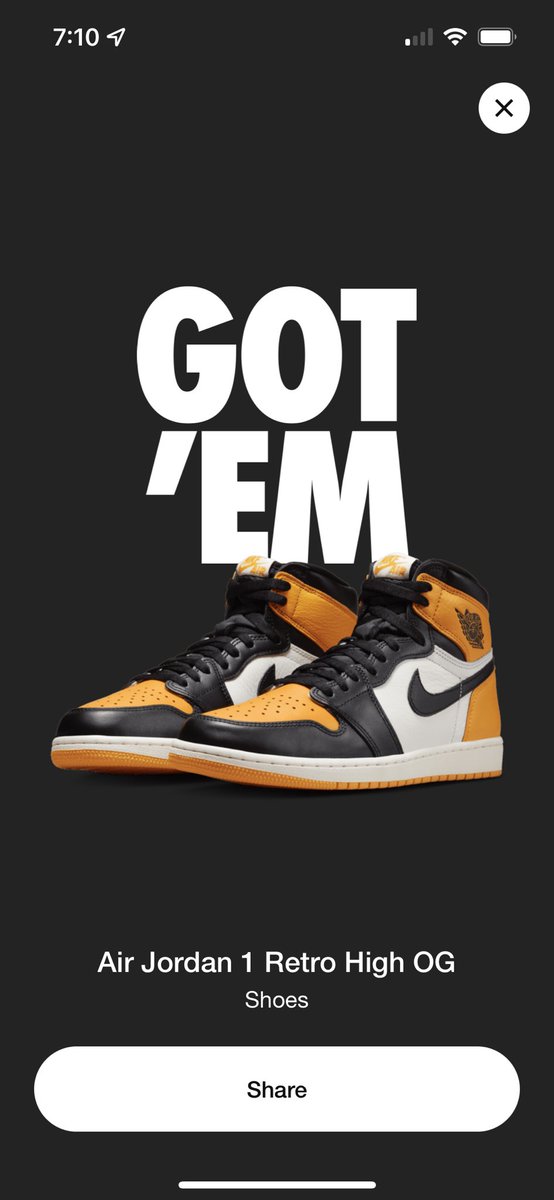 Levitski23's tweet photo. @snkr_twitr Took a while but the W came through 🙌 https://t.co/aR6t0oQ1J8