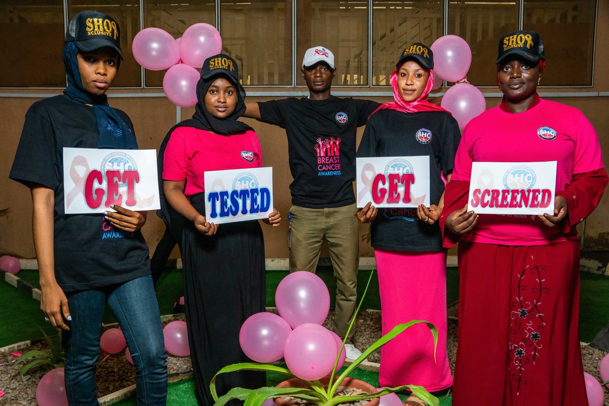societal_HC's tweet photo. It's all about breast cancer awareness campaign 2022. Getting ready #sho #kano #BCAM22 https://t.co/xtfDkNV7re