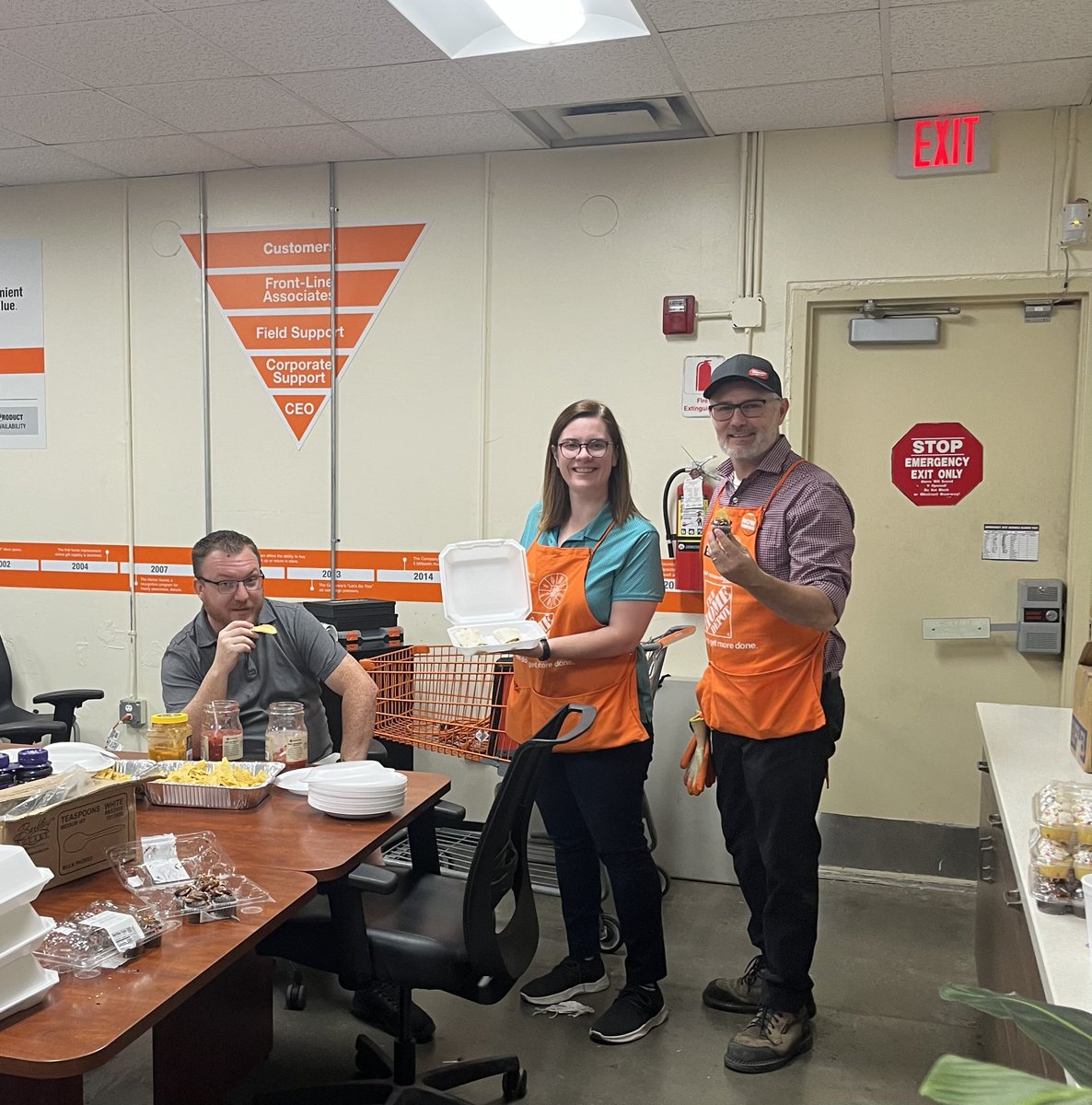 MollyWalsh_THD's tweet photo. Breakfast burritos made by the best store leadership team for the store yesterday!! #1HSuccessSharing @lizdauer @DeermanLinda https://t.co/7P7cwjbKI6