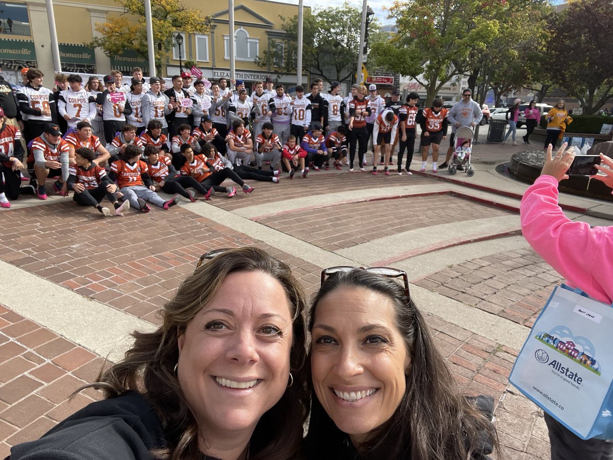 It’s happening!!!! #HopeInHighHeels 2022!!! Check out these amazing young men ready to walk and be part of the solution in ending violence against women!! <a href="/CarmBozzo/">Carm Bozzo</a> <a href="/HaltonWomensPl/">Halton Women's Place</a> 

We hope to see you here!!! Burlington Civic Square TODAY!!! 11am!