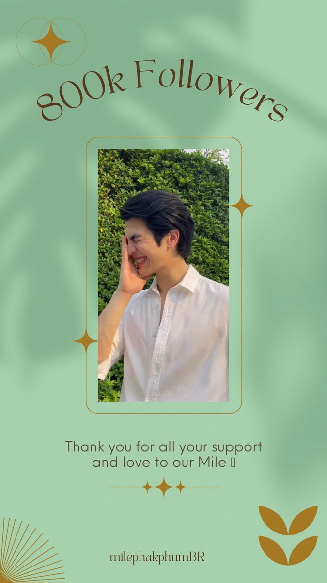 esposadohajoon's tweet photo. 800k in love with Mile Phakphum 💚
#800kSayloveมาย @milephakphum https://t.co/4v4ZPahT3L
