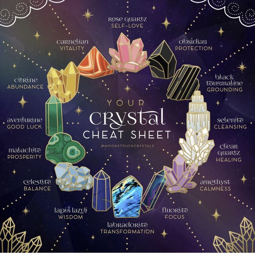 Tarot_Adele's tweet photo. C R Y S T A L S 💜🧡💜

#Crystal #pagan #witch #witchcraft #equinox https://t.co/bvzqdvTIn4