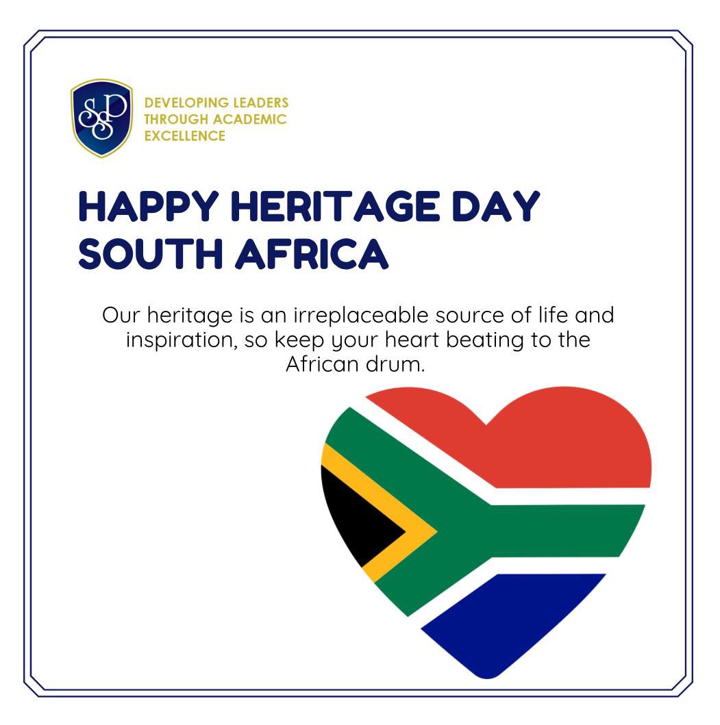 ssp_za's tweet photo. Happy Heritage Day South Africa! 🇿🇦
#SSP #NPO #StudentProgramme #Johannesburg #Leadership #Development #LeadershipProgramme #Mentorship #Recruitment #Education #SouthAfrica https://t.co/pfeJ6C3uuq