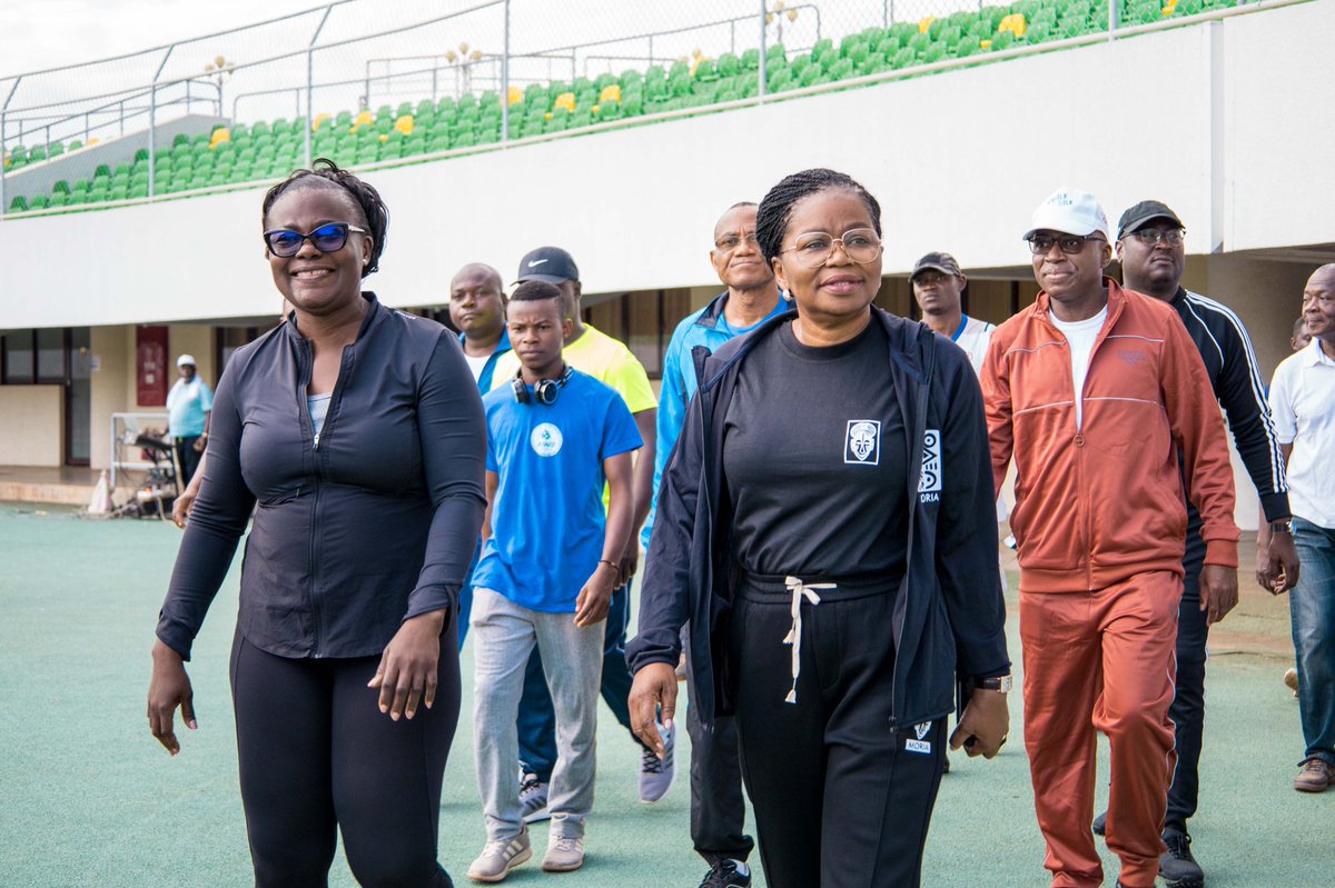 DogbeVictoire's tweet photo. Nous avons lancé aujourd’hui les journées nationales du sport sur toute l’étendue du territoire, une initiative visant la création d’un cadre et des conditions de vie saine pour nos populations, conformément à la vision du PR @FEGnassingbe . https://t.co/cZiyA6McfT