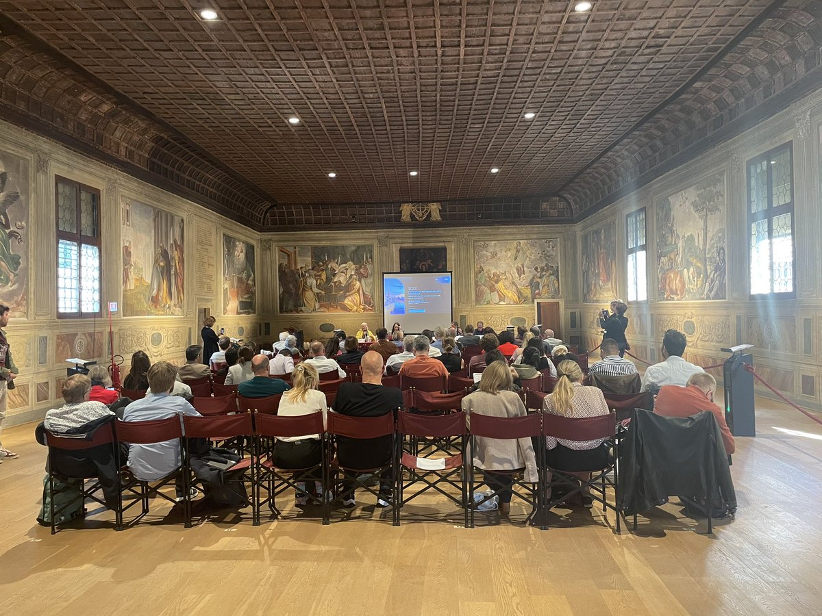 SilviaSedita's tweet photo. Yes we did it! Regional Innovation Policies conference ended today in Padova @dSEA_Unipd. 3 days of F2F conversations with colleagues and friends. Looking forward to the next one in Jönköping! https://t.co/j8gvbI5QEb