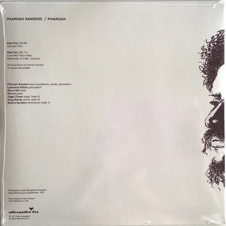 #pharoahsanders 

Pharoah Sanders - Pharoah (1976) 
youtu.be/-NeW4AH3nwM