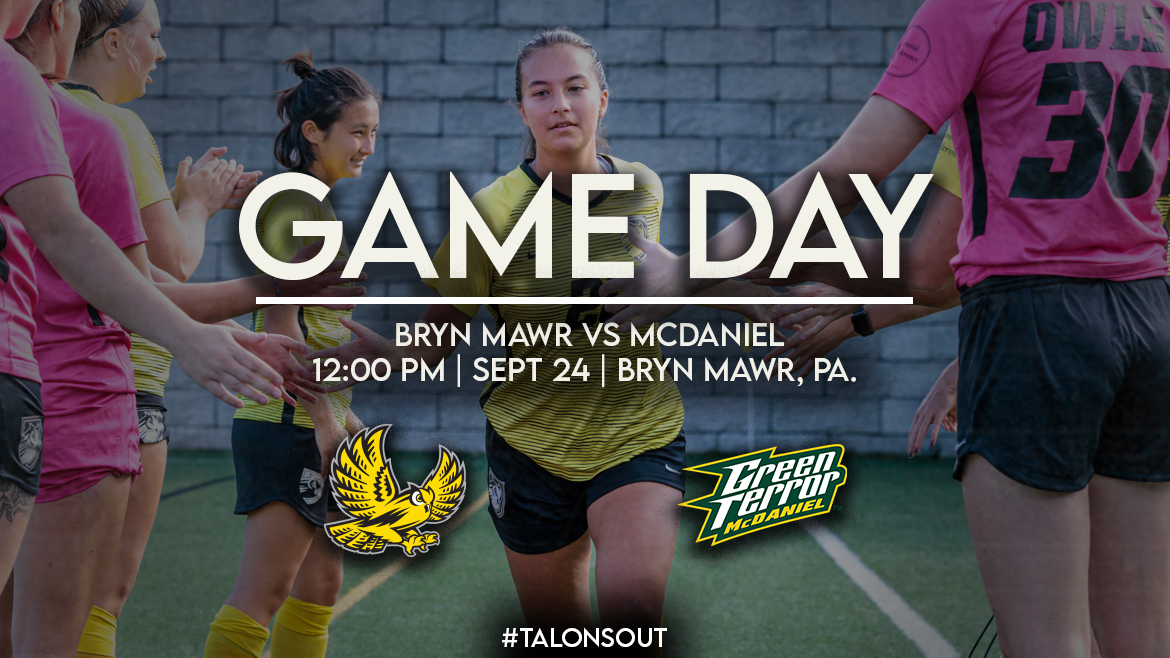BMCathletics's tweet photo. Homecoming weekend is finally here and we're so excited! Make sure to stop by to watch our three home games/matches throughout the day! 🦉⚽🏐🏑
12:00 PM - @BrynMawrSoccer vs. McDaniel
1:00 PM - #bmcvolleyball vs. Gettysburg
3:30 PM - @BMCfieldhockey vs. Gettysburg https://t.co/6Bk5U42YoG