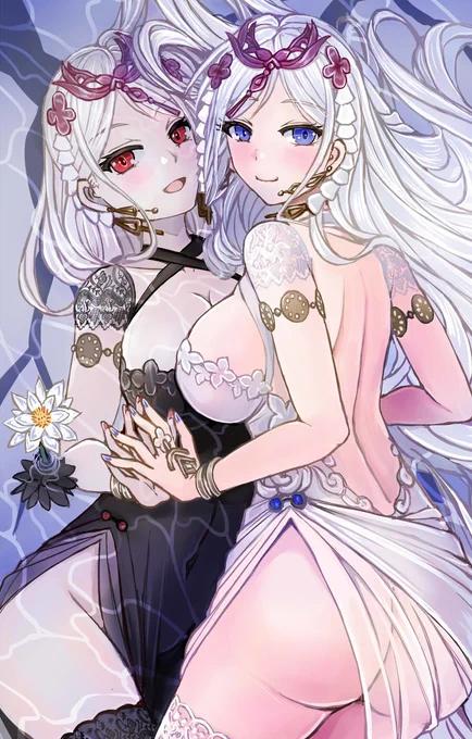 ついったーアズレン42 #アズールレーン #ヘレナ(アズールレーン) #エムデン(アズールレーン) #ネプチューン(アズールレーン) #レオナルド・ダ・ヴィンチ(アズールレーン)  
