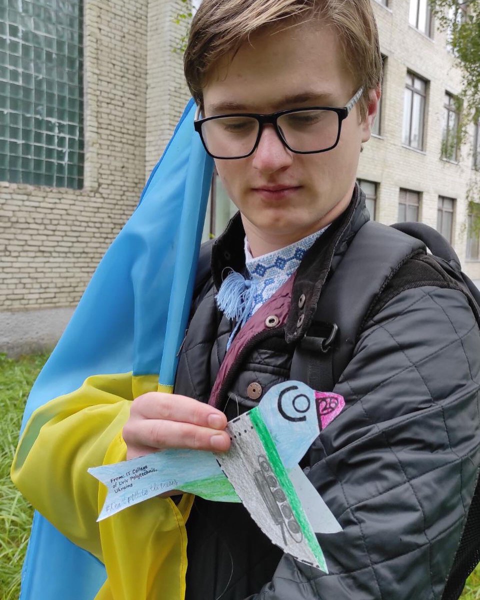 Birds2bHeard's tweet photo. We’re overwhelmed by the work of students at the IT College of Lviv, Ukraine, who have been making their own Birds2BHeard. 

Their experiences have informed their views on how war and climate change are interconnected forms of destruction.

#stopthewar #eastbourne #lviv https://t.co/ugueAdYceo