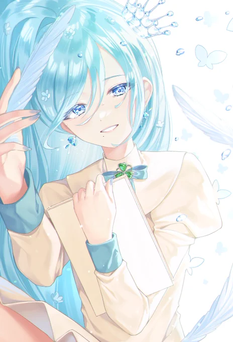 ミルククラウン・オン・ソーネチカの雫さんが好きです。#prsk_FA #日野森雫 