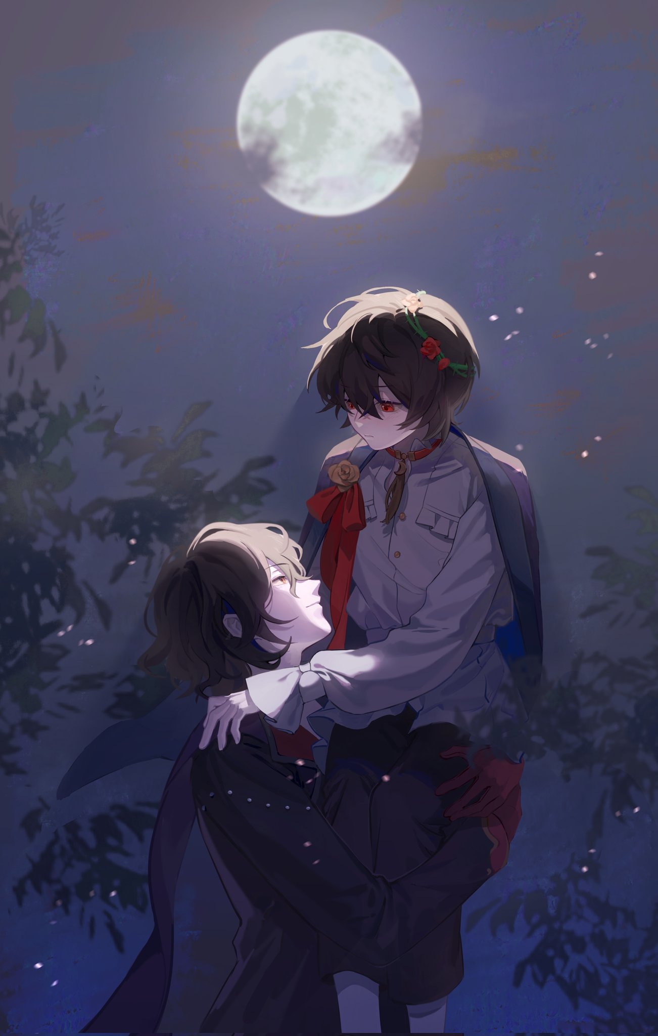 朔間兄弟 Amazon.co.jp: あんさんぶるスターズ! 朔間兄弟 タペストリー 約