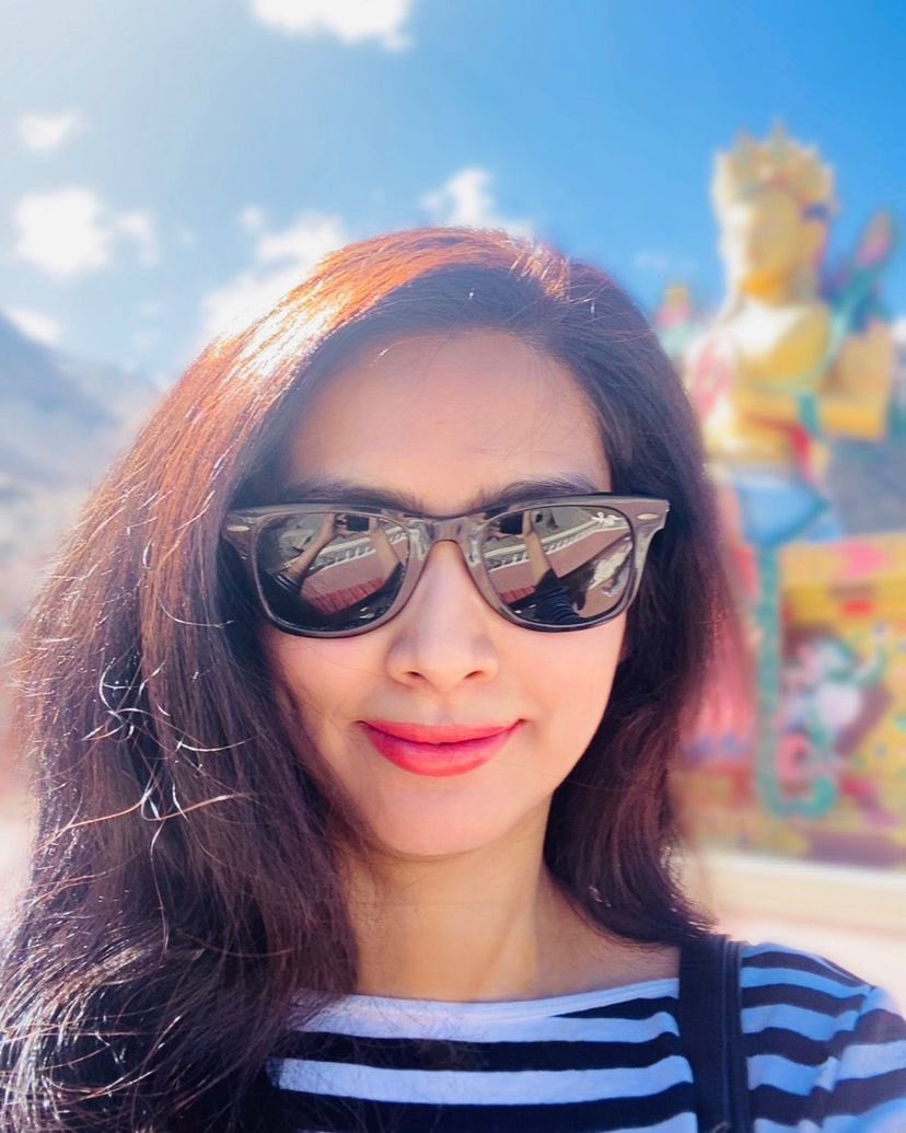 PallaviSubhash's tweet photo. What an enchanting experience it has been for me to visit the #DiskitMonastery in Nubra Valley
Feeling blissful after this visit💕 #LadakhDiaries #PallaviiShirke https://t.co/DtK4vTU7wi