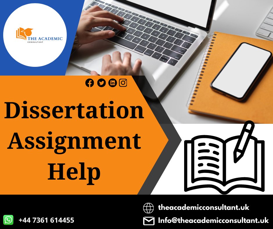 theacademiccon3's tweet image. Be confident! Because you choose our
Dissertation Assignment Help Service! 

Order Now.

#dissrrtation #dissrrtationassignmenthelp #dissrrtationwrtingservice #dissrrtationwrtinghelp #onlinedissertationwritinghelp #onlinedissertationassignmenthelp
#theacademicconsultant