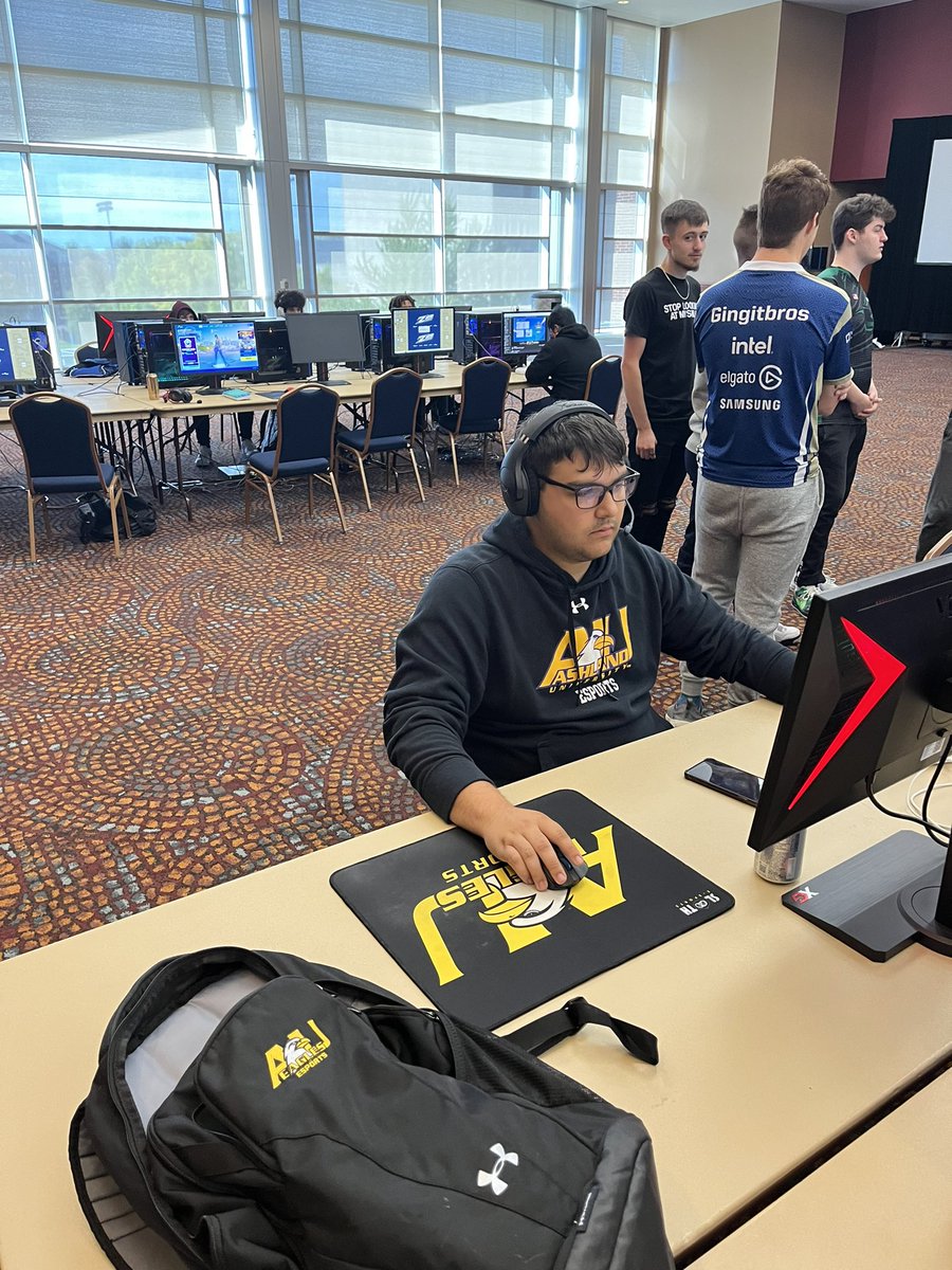 AshlandEsports's tweet photo. We have our Fortnite team out at the @ZipsEsports Scholastic Showdown! 

They have 8 matches to play today with the 6 best games counting towards their final placement. 

Best of luck to @WheelerRiver @HH1tz @j0ltFN @BrandonSmith619 @duels_ &amp; Jonathon Mims! https://t.co/ewK84TXTI3