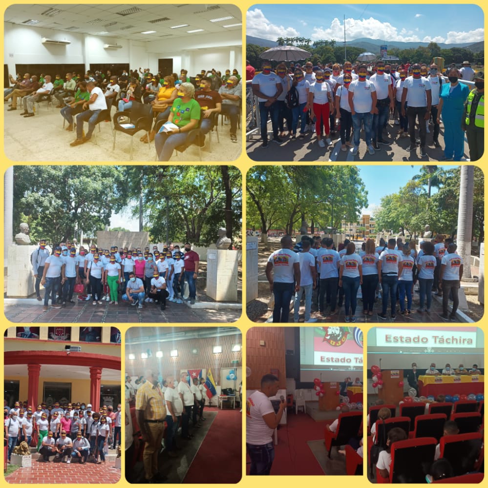 ErnestP49147366's tweet photo. Activo regional juvenil, con cede en el Estado Tachira, todo un éxito. @cubacooperaTA1 #MMedicaCubanaTachira #BrigadaHenryReeve #CubaCoopera #CubaPorLaVida #HéroesDeLaSalud @cubacooperaven @DiazCanelB @japortalmiranda https://t.co/dZ21xvytD8