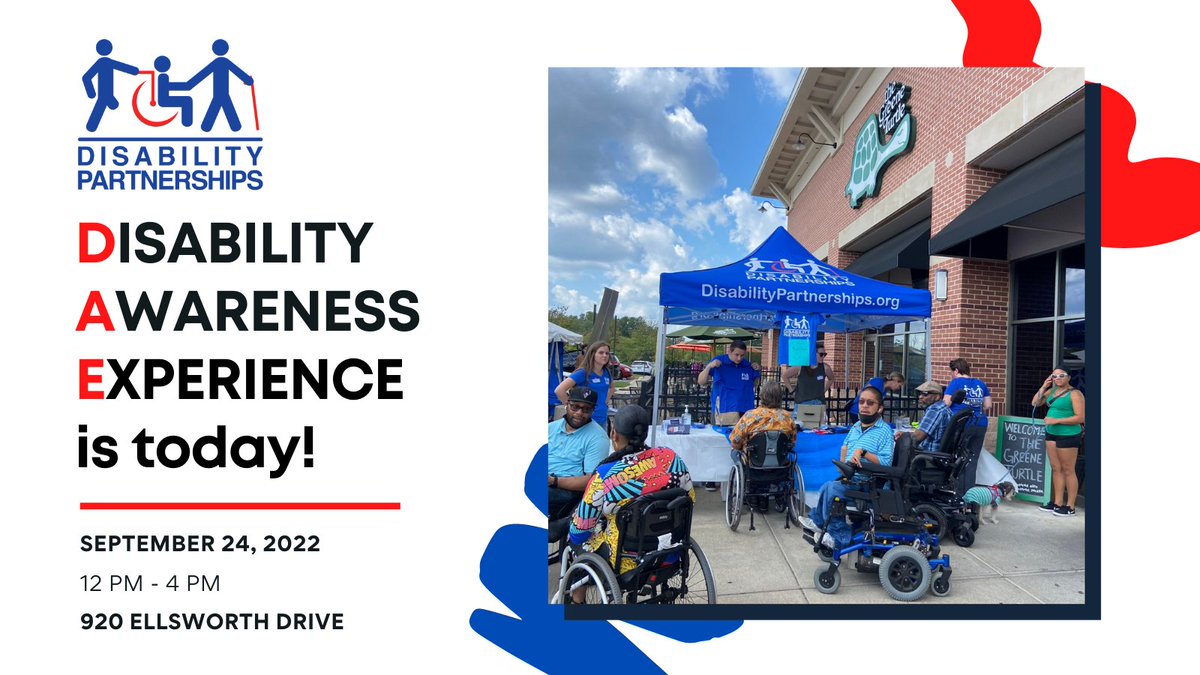 dpp2016's tweet photo. The Disability Awareness Experience is TODAY!
The event will be from 12 P.M to 4P.M at Downtown Silver Spring Ellsworth Plaza. Join us for activities, prizes, and resources for the disability community.
We can't wait to see you there. #DP2022 https://t.co/pni68QpM7E
