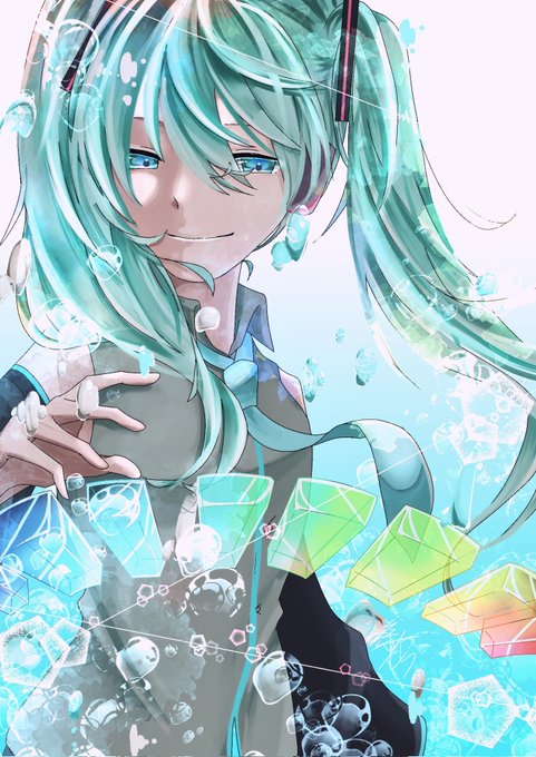 初音ミクイラスト 高画質 のtwitterイラスト検索結果