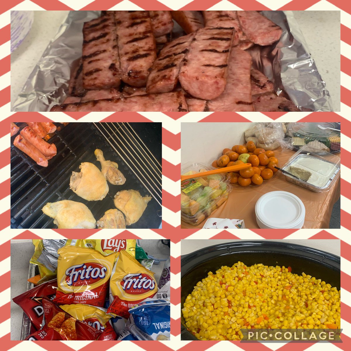 Lauren Morgan (@laurentmmorgan) on Twitter photo @2678 Kicking off Day 3 with Chicken, Kielbasa, chips and Mexican corn! #successsharing <a href="/JessicaMeaney3/">Jessica Meaney</a> <a href="/DanielleKida1/">Danielle Dion Korell</a> <a href="/marantes1/">Marcelo Arantes</a> #NEProud @2678 Kicking off Day 3 with Chicken, Kielbasa, chips and Mexican corn! #successsharing <a href="/JessicaMeaney3/">Jessica Meaney</a> <a href="/DanielleKida1/">Danielle Dion Korell</a> <a href="/marantes1/">Marcelo Arantes</a> #NEProud