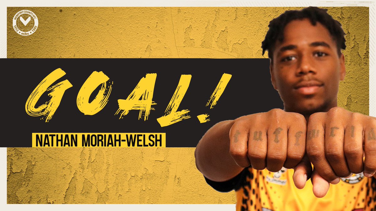 NMW! Segundo gol do guianense pela camisa do Newport County. A equipe do País de Gales empatou em 1-1 contra o Carlisle United #AFCB🍒
