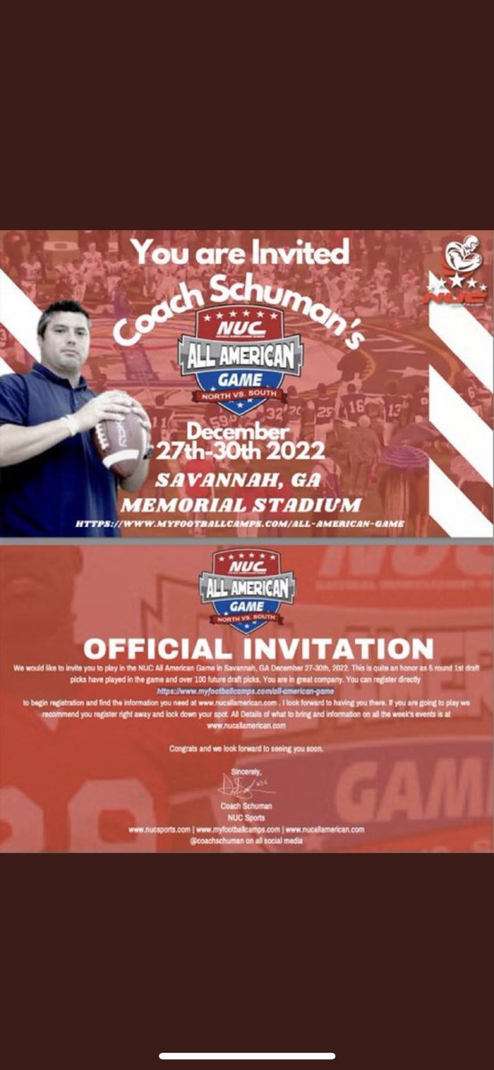 official_tylin5's tweet photo. Thank You @nucsports and @CoachSchuman  For Giving Me An Opportunity To Showcase My Skills At The All American Game 💯🙏🏽 https://t.co/AqslT1Mn6f